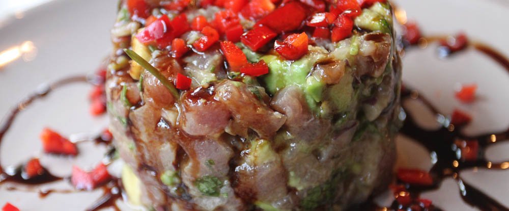 tuna ceviche at burger rancho
 - Costa Rica