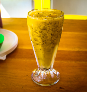 Cafe Monka Passion Fruit Smoothie
 - Costa Rica