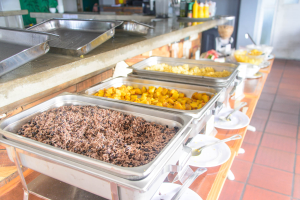 Breakfast  Buffet Gallo Pinto Potatoes And Scramble Eggs=Selina Manuel Antonio
 - Costa Rica