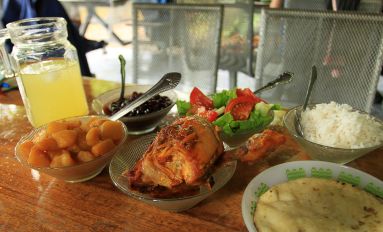 nauyaca waterfalls lunch 
 - Costa Rica