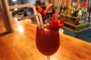 strawberry daquiri mr lelluz 
 - Costa Rica