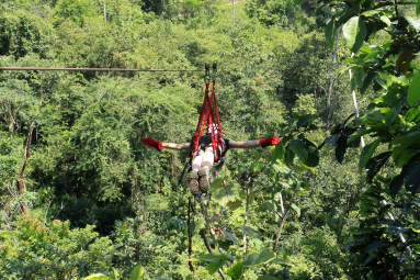 jungle adventure superman 
 - Costa Rica