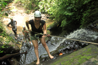 jungle adventure rappel 
 - Costa Rica