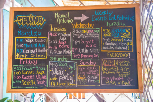 Selina Hostel Bulletin Board Manuel Antonio
 - Costa Rica